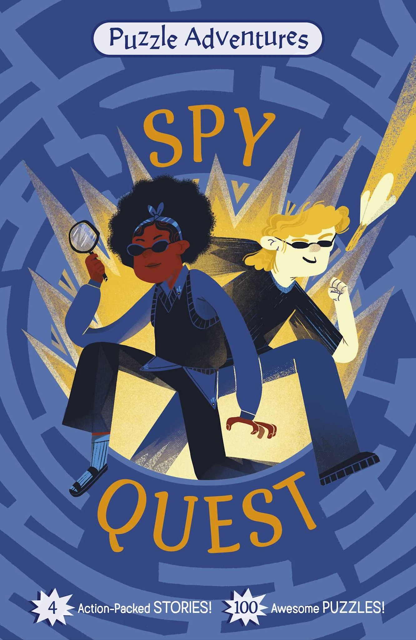 Arcturus Spy Quest: 4 Action-Packed Stories, 90 Awesome Puzzles!