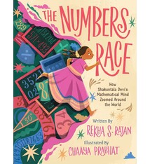 Beach Lane Books The Numbers Race: How Shakuntala Devi's Mathematical Mind Zoomed Around the World