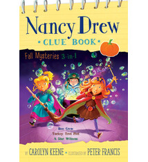Aladdin Nancy Drew Clue Book Fall Mysteries 3-in-1: Boo Crew; Turkey Trot Plot; A Star Witness