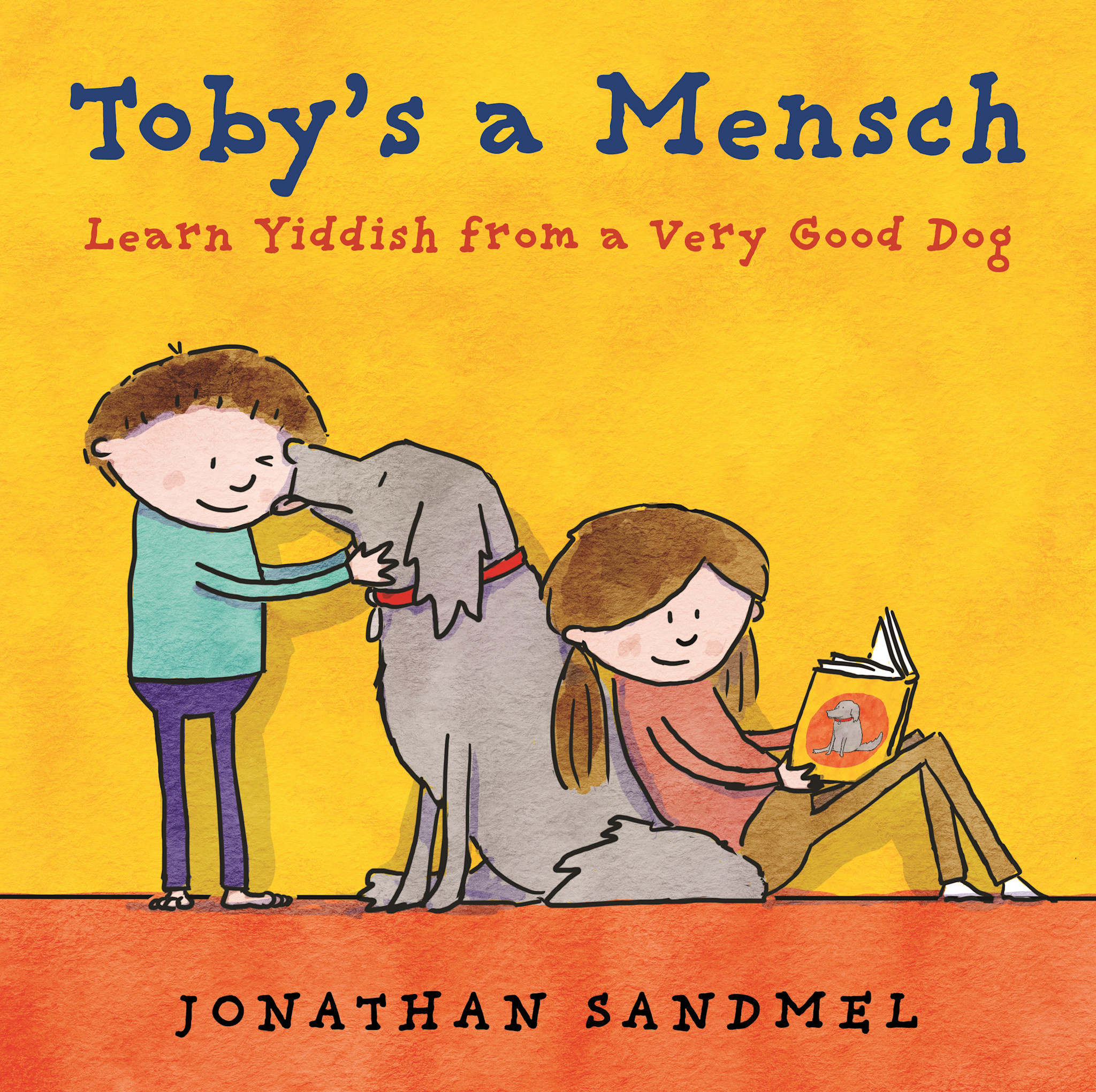 Neal Porter Books Toby's a Mensch: Learn Yiddish from a Very Good Dog