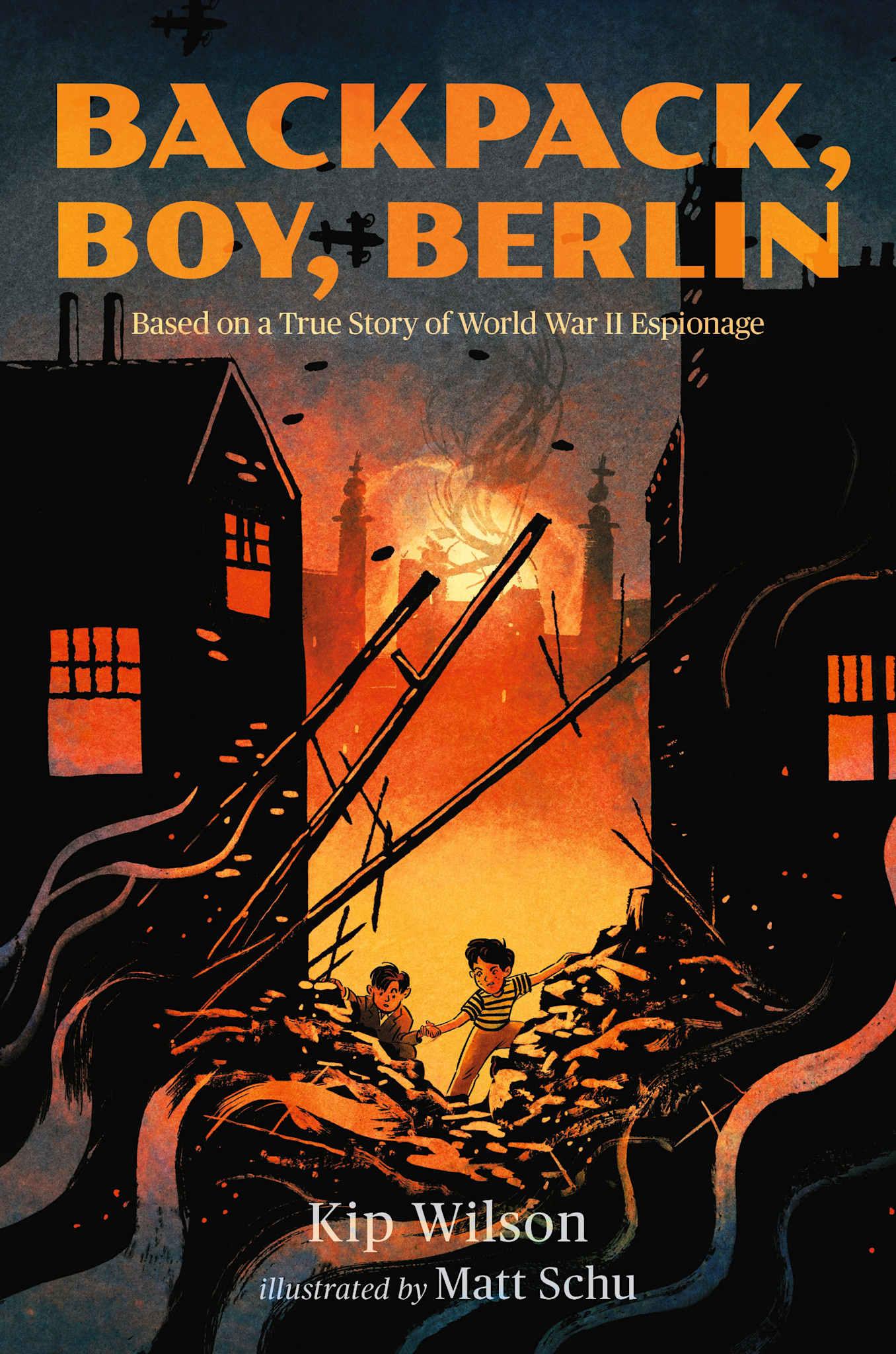 Candlewick Backpack, Boy, Berlin: Based on a True Story of World War II Espionage