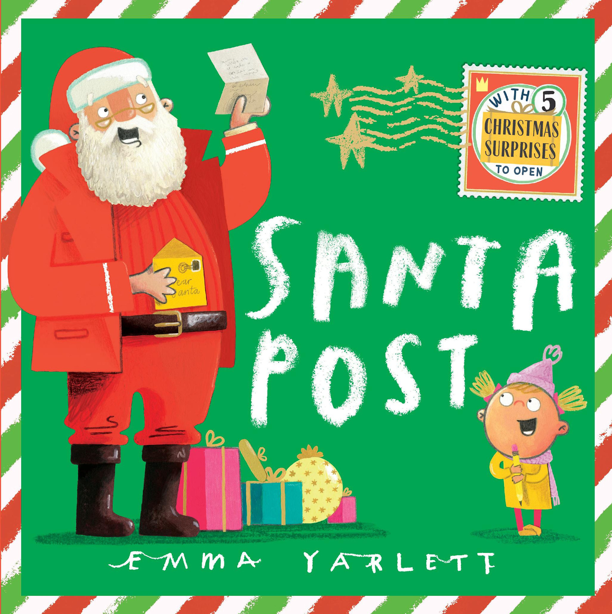 Candlewick Santa Post