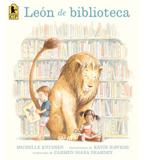 Candlewick Leon de biblioteca