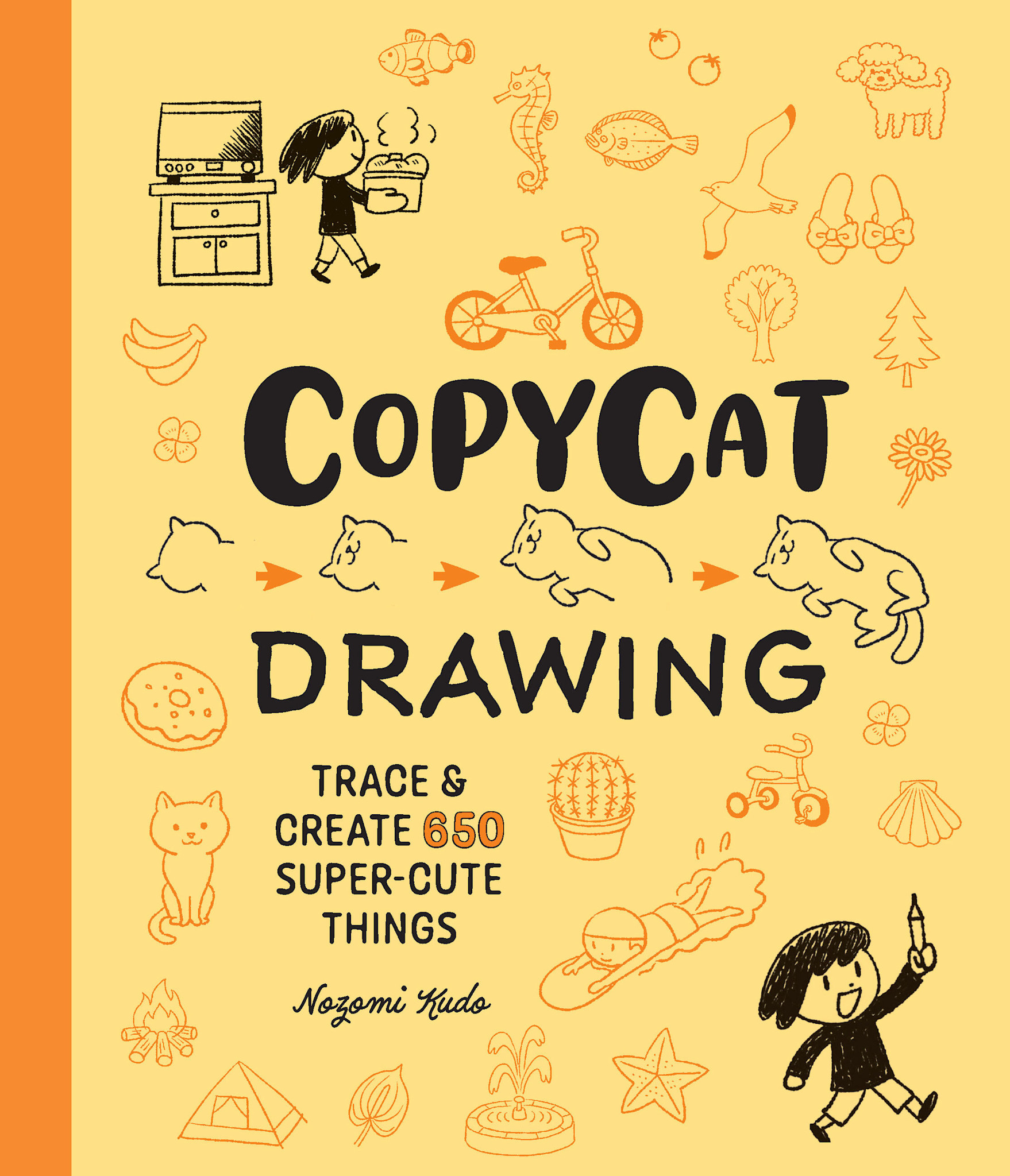 Copycat Drawing: Trace and Create 650 Super-Cute Things