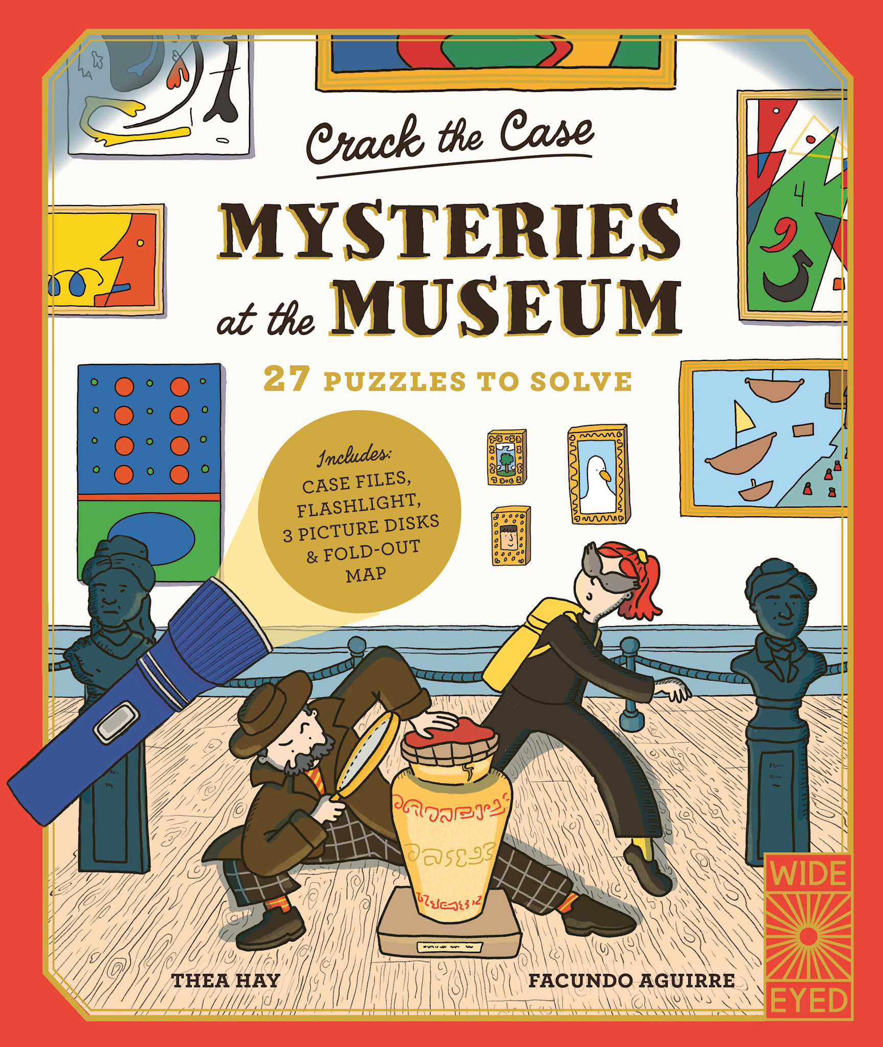 Wide Eyed Editions Crack the Case: Mysteries at the Museum
