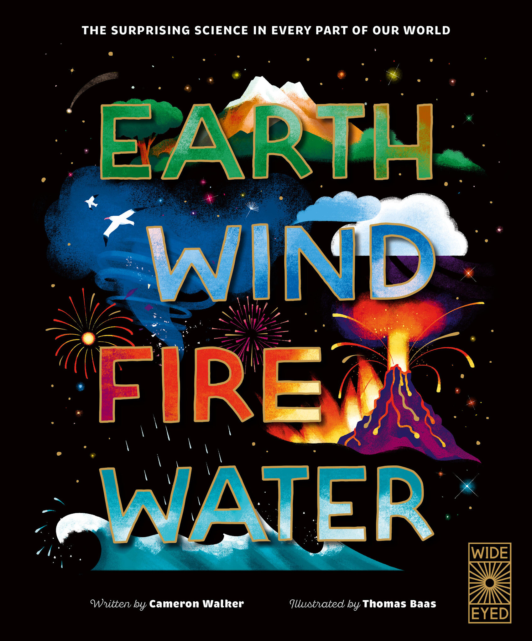 Wide Eyed Editions Earth, Wind, Fire, Water: A Journey Through the World