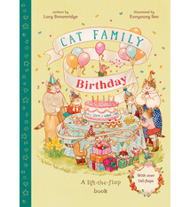 Frances Lincoln Children's Books Cat Family Birthday: A Lift-the-Flap Book with over 140 Flaps