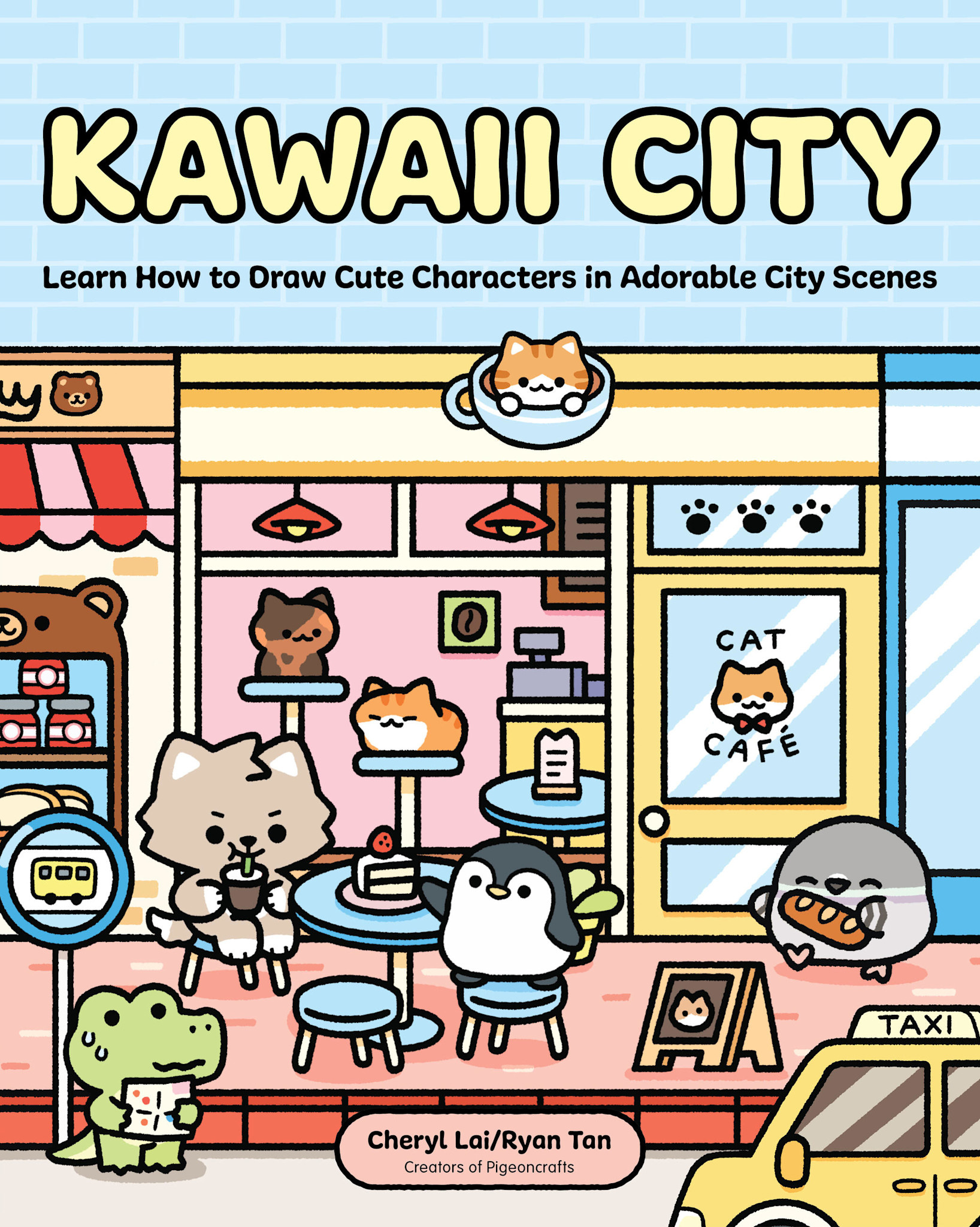 Rock Point Kawaii City: Learn How to Draw Cute Characters in Adorable City Scenes