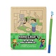 Insight Editions Minecraft: The Official Mini Coloring Set: Contains 64pp coloring book and 12 premium colored pencils