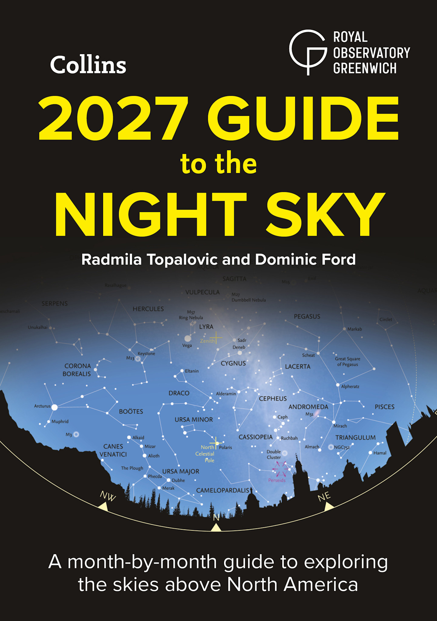 Collins 2027 Guide to the Night Sky: A Month-by-Month Guide to Exploring the Skies Above North America