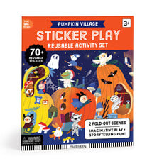 Mudpuppy Pumpkin Village Sticker Play Reusable Activity Set