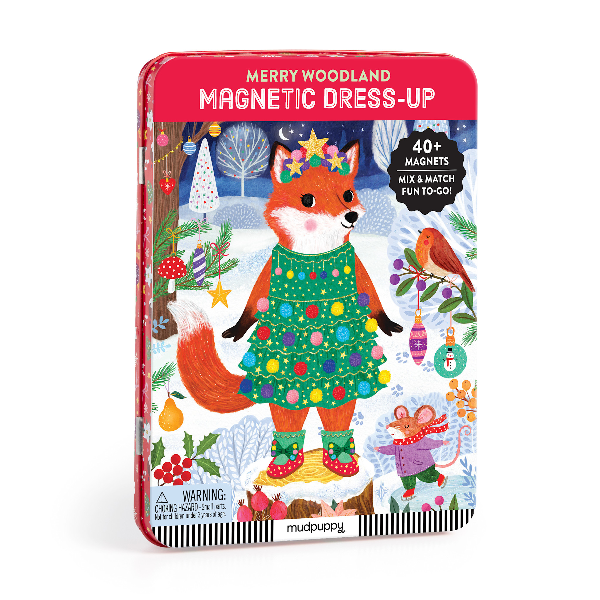 Mudpuppy Merry Woodland Magnetic Dress-up