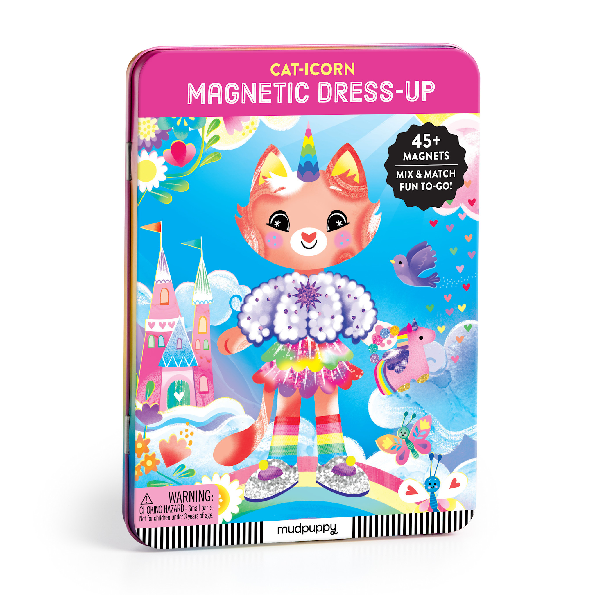 Mudpuppy Cat-icorn Magnetic Dress-up Play Set