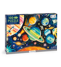 Mudpuppy Outer Space 100 Piece Puzzle