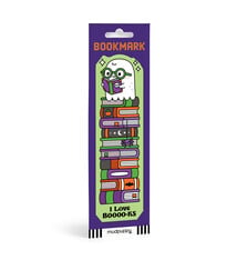 Mudpuppy I Love BOOOO-KS Ghost Bookmark