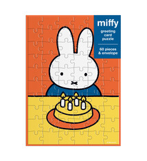 Galison Miffy Birthday Greeting Card Puzzle