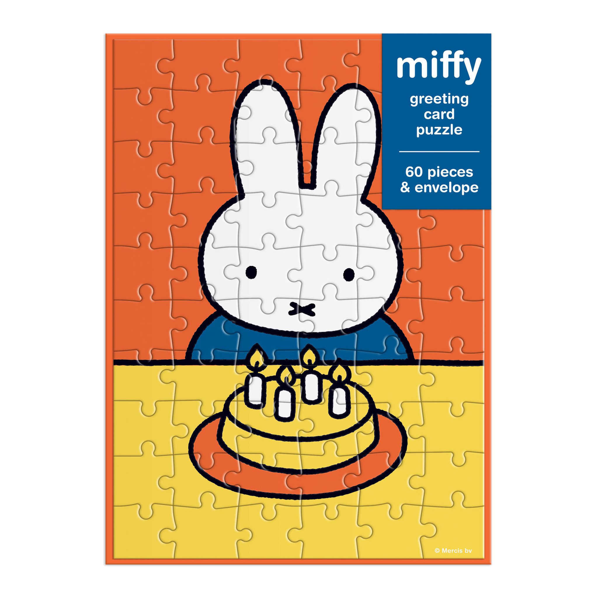 Galison Miffy Birthday Greeting Card Puzzle