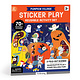 Mudpuppy Pumpkin Village Sticker Play Reusable Activity Set