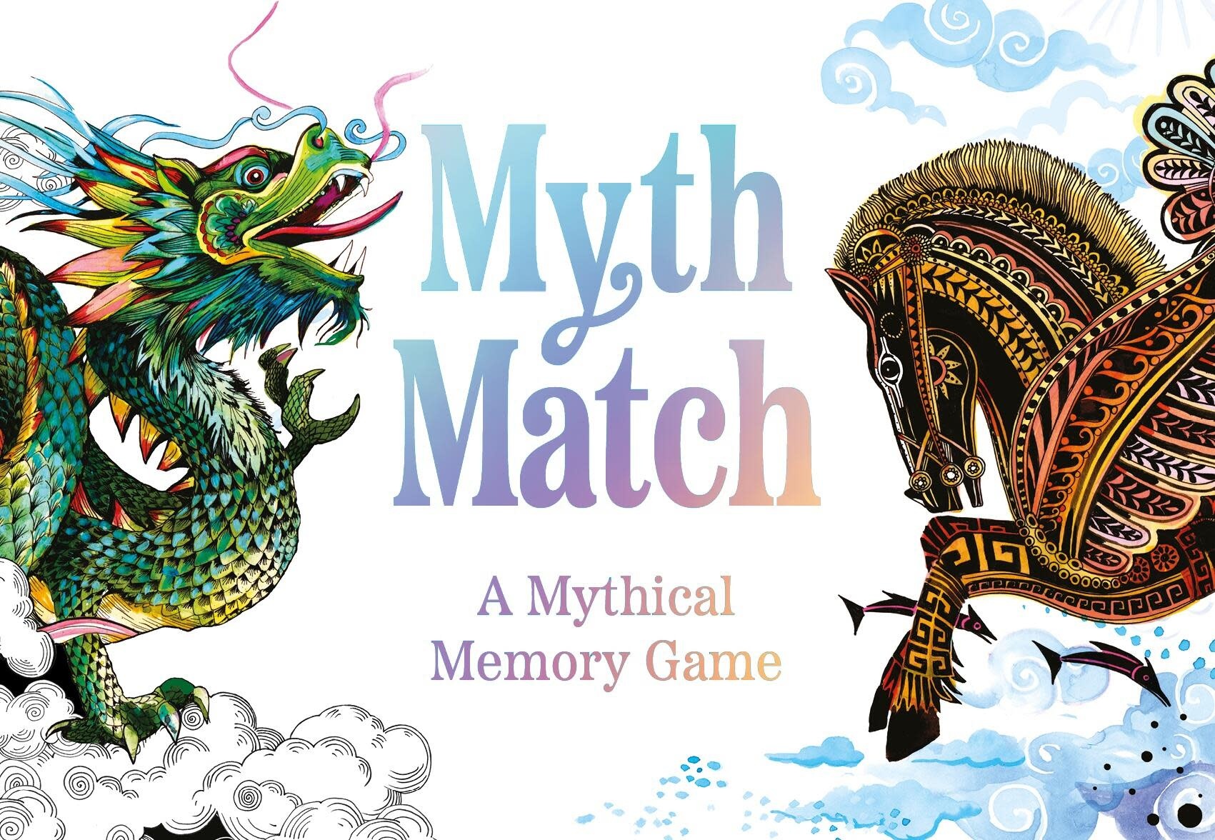 Laurence King Publishing Myth Match Memory Game: Mix and match 25 fantastical creatures