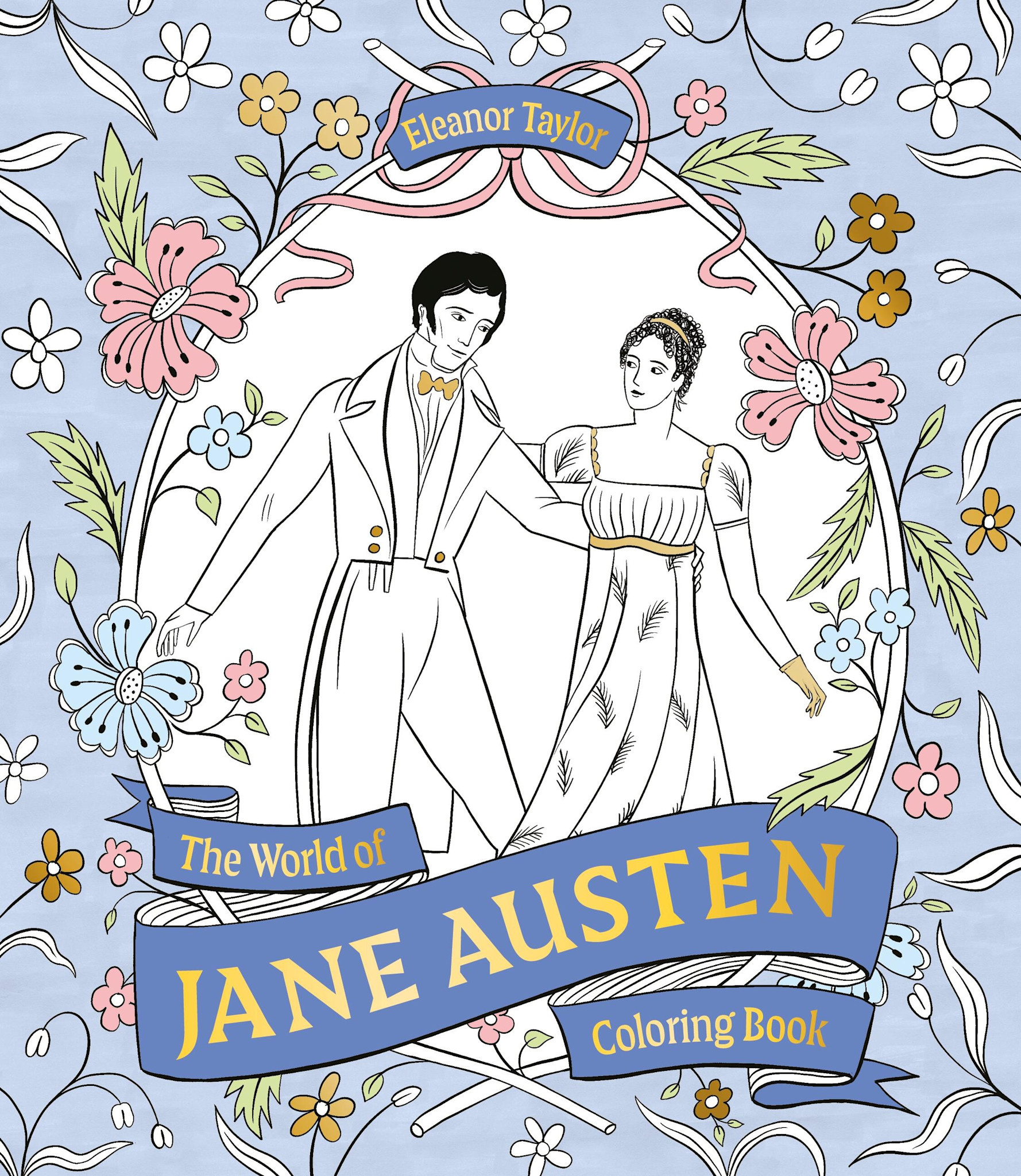 Laurence King Publishing The World of Jane Austen Coloring Book