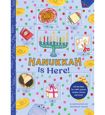 Chronicle Books Hanukkah Is Here!: A Lift-the-Flap Hanukkah Countdown—Lift the flaps for crafts, games, recipes, stories, and more!