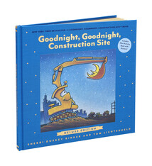 Chronicle Books Goodnight, Goodnight, Construction Site Deluxe Edition: Includes Mini Activity Book with Stickers!