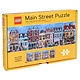 Chronicle Books LEGO Main Street Puzzle: Four Connecting 125-Piece Puzzles