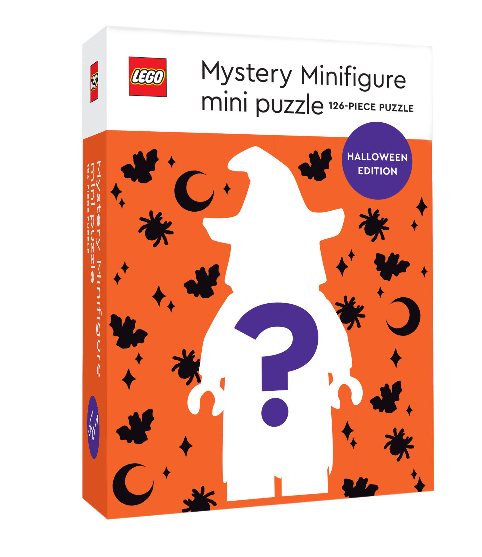 Chronicle Books LEGO Mystery Minifigure Mini Puzzle (Halloween Edition): 126-Piece Puzzle