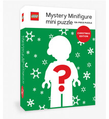 Chronicle Books LEGO Mystery Minifigure Mini Puzzle (Christmas Edition Green): 126-Piece Puzzle