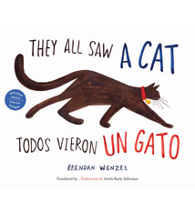 Chronicle Books They All Saw a Cat/Todos vieron un gato (English-Spanish Bilingual Edition)