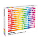 Chronicle Books Pantone Color Spectrum 1000-Piece Puzzle