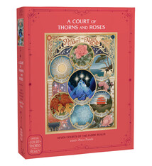 Chronicle Books A Court of Thorns and Roses Official Seven Courts of the Faerie Realm 1000-Piece Puzzle: From the ACOTAR Collection