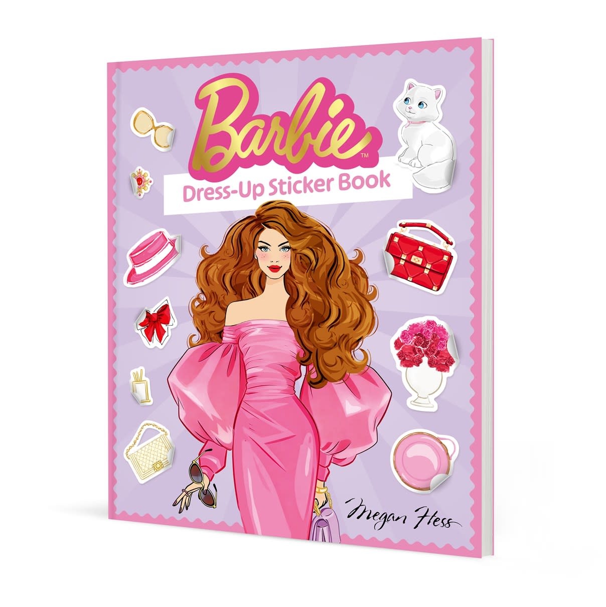 Barbie: Dress-Up Sticker Book