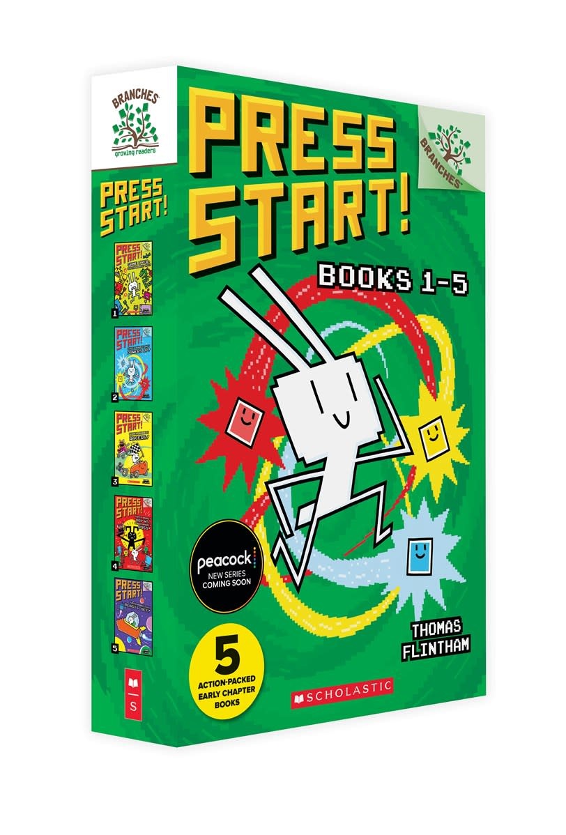 Scholastic Inc. Press Start!, Books 1-5: A Branches Box Set