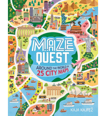 Maze Quest: Around the world in 25 city maps