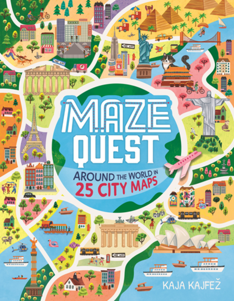 Maze Quest: Around the world in 25 city maps