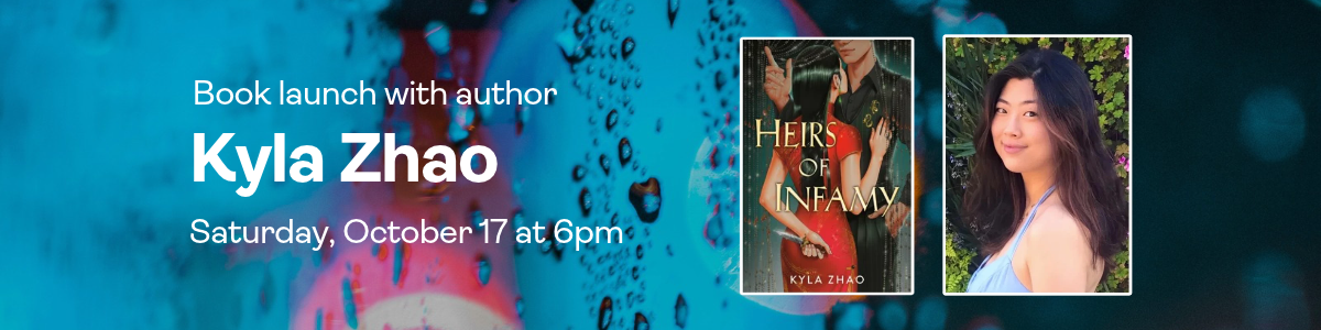 Kyla Zhao: Saturday, October 17 at 6pm