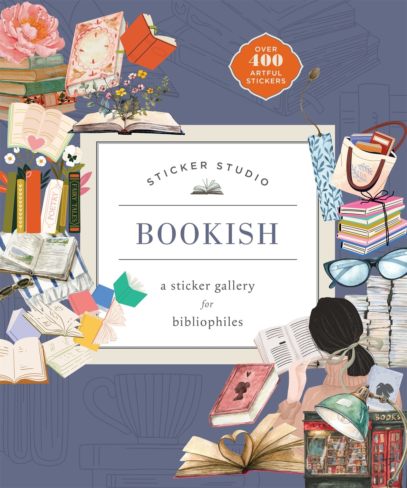 Castle Point Books Sticker Studio: Bookish: A Sticker Gallery for Bibliophiles