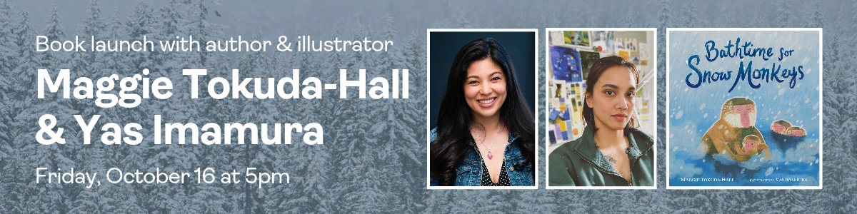 Maggie Tokuda-Hall and Yas Imamura: Friday, October 16 at 5pm