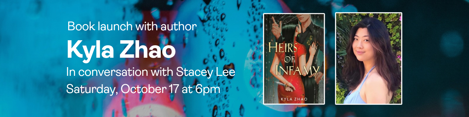 Kyla Zhao: Saturday, October 17 at 6pm