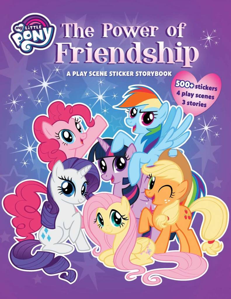 Printers Row My Little Pony Power Of Friendship A Play Scene Sticker Strybk - 