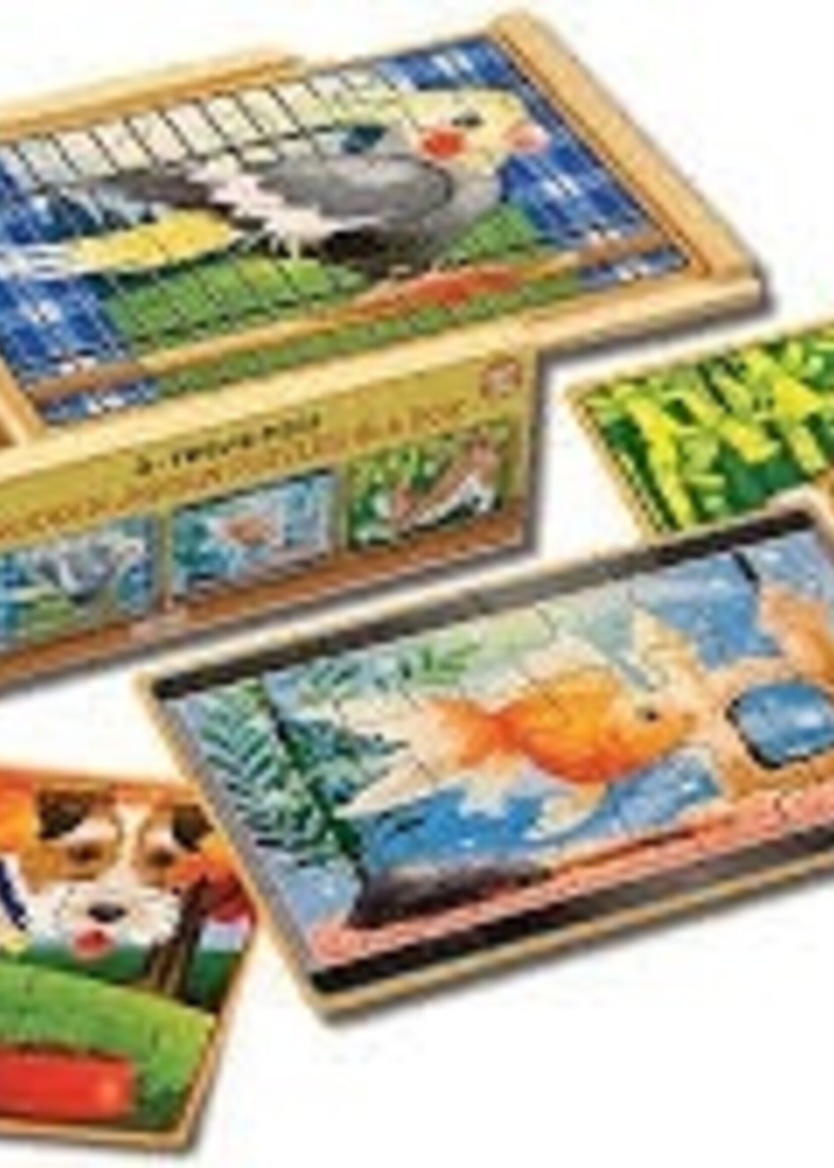 Melissa & Doug Puzzle - Pet Puzzles in a Box