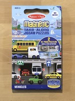 Melissa & Doug Puzzle - Take-Along Magnetic Jigsaw Puzzle: Vehicles