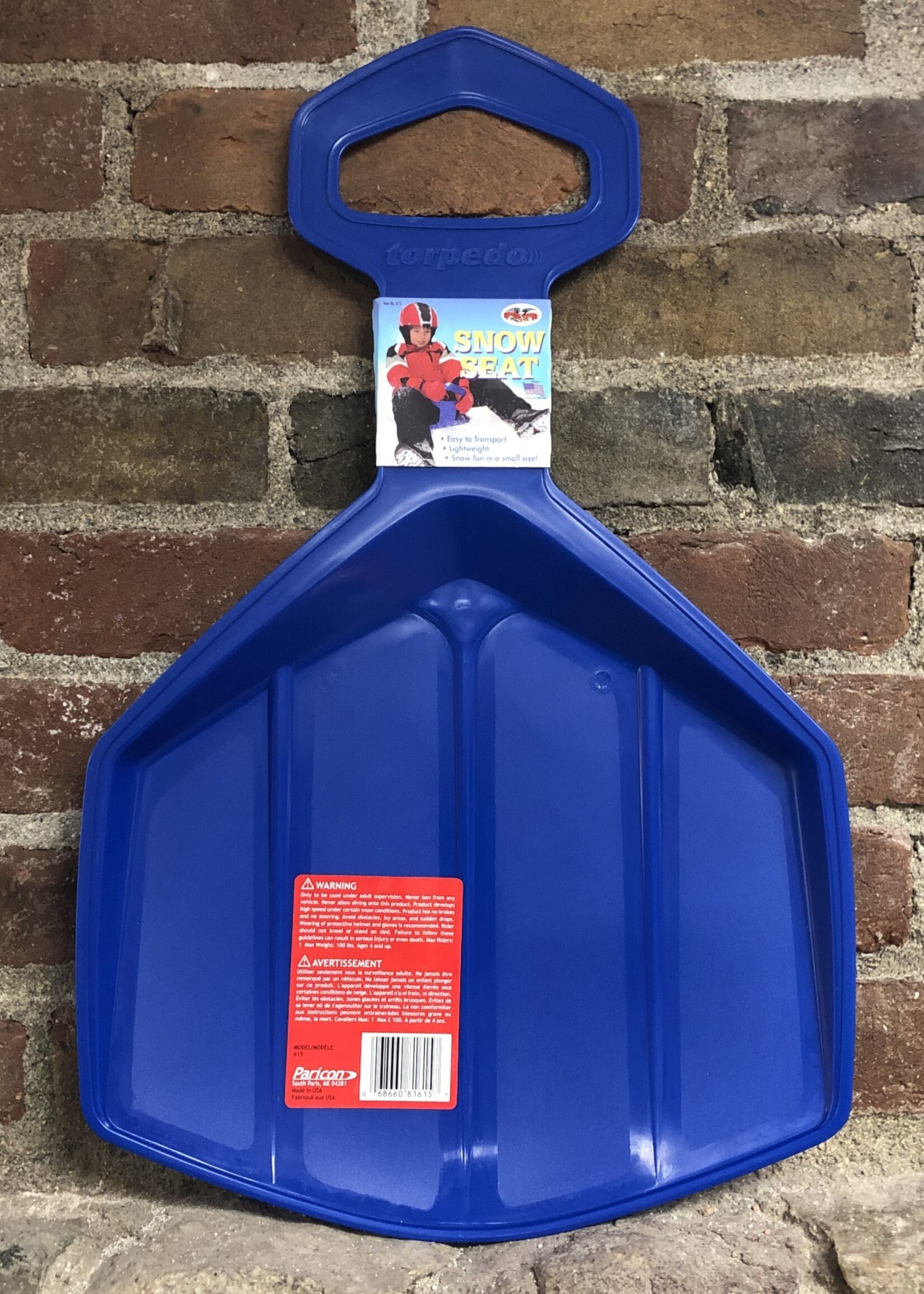 Hot Seat  Snow Sled - assorted colors