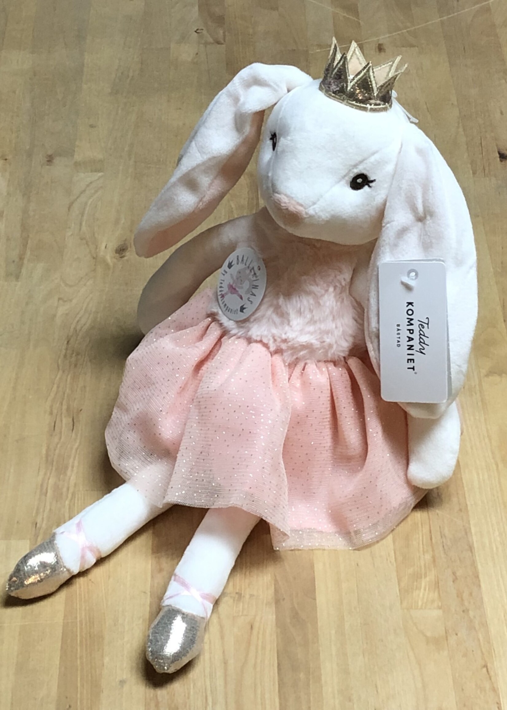 Teddy Komaniet Stuffy - Kate, Ballerina Rabbit