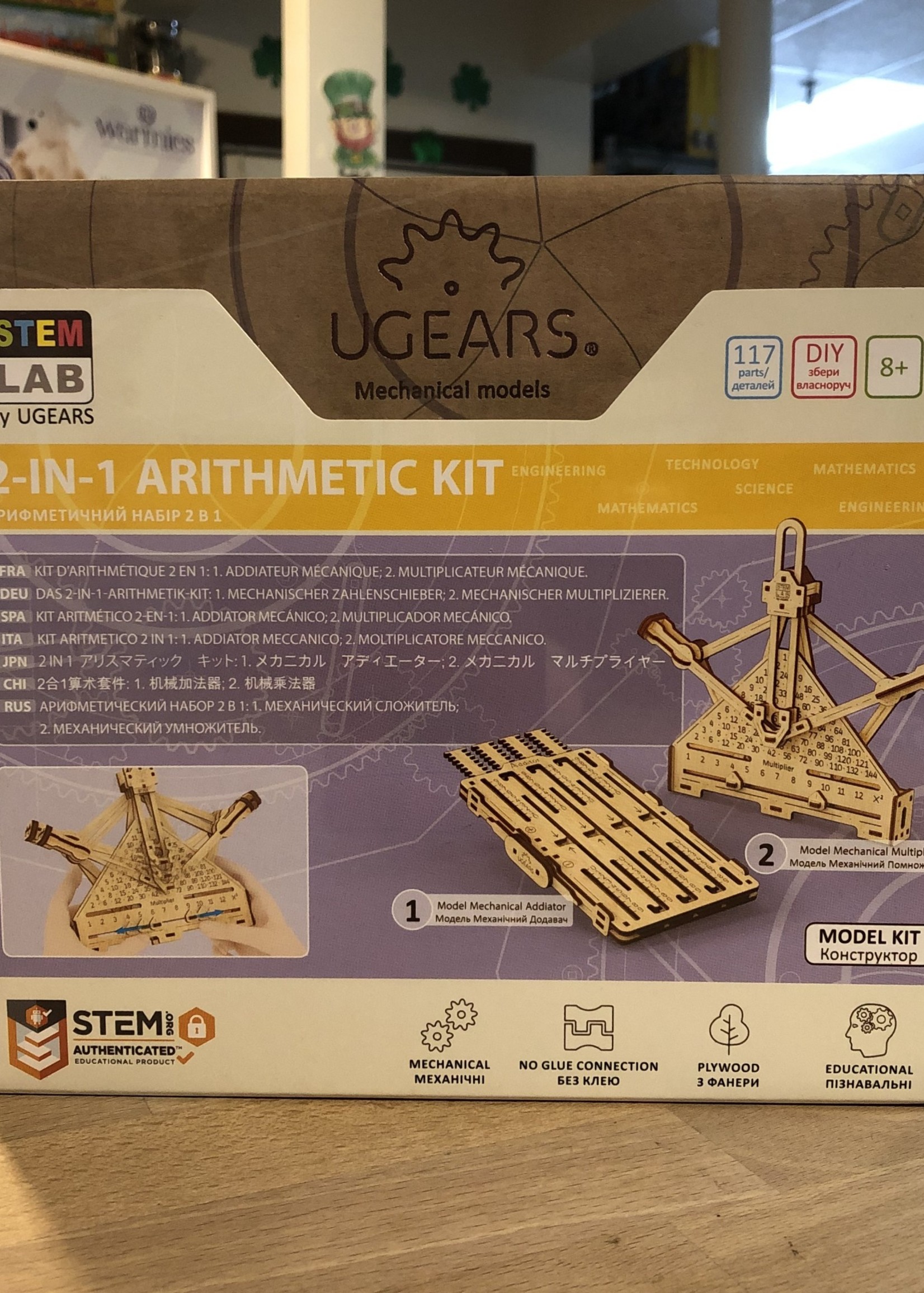 UGears UGears Stem Lab Arithmetic Kit