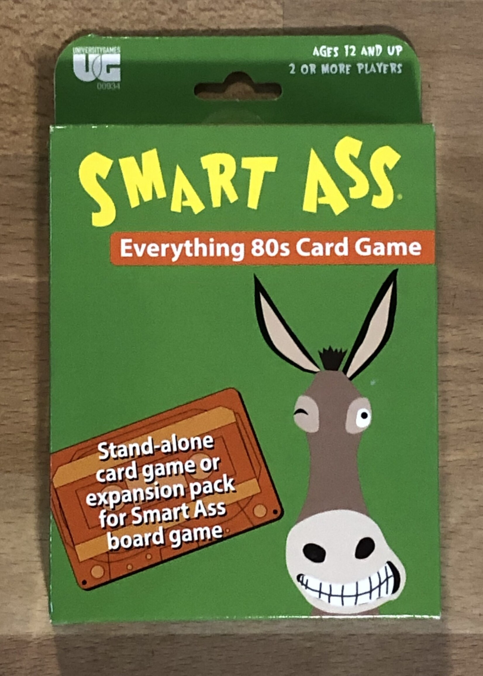 University Games Card Game - Smart Ass: Everything 80s