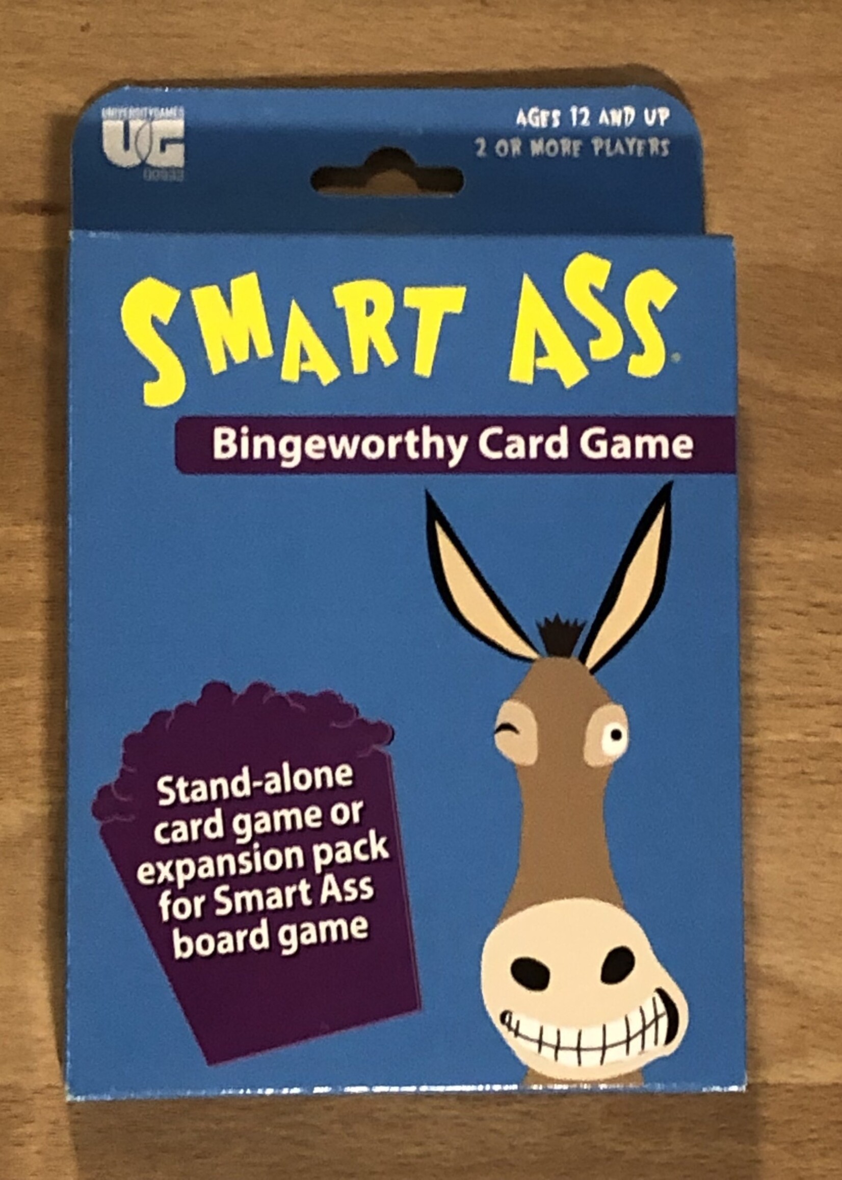 University Games Card Game - Smart Ass: Bingeworthy