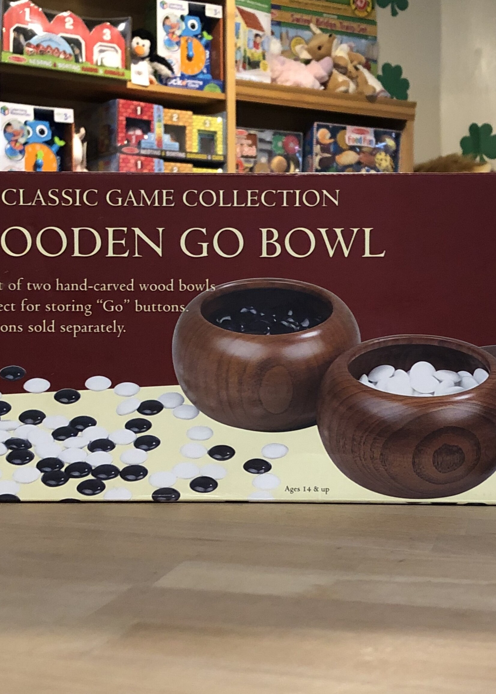 Wooden Go Bowl (Set of 2)
