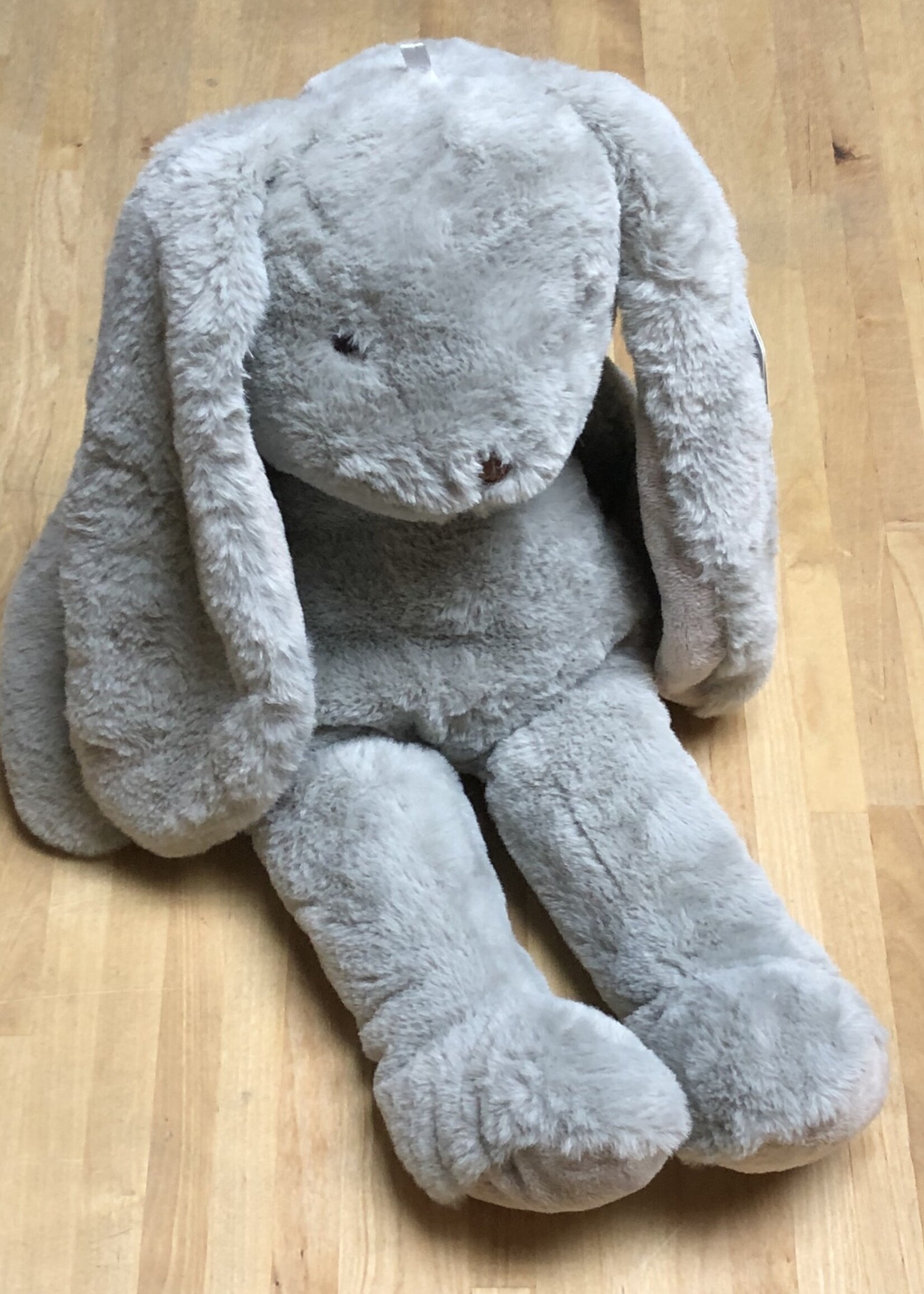 Stuffy - Grey Bunny 45 Cm. (Svea Large Ecofriends)